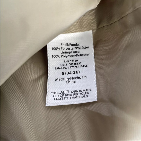 New Mens George Button Up Utility Jacket Sz S NWT Stonewash - Picture 9 of 9